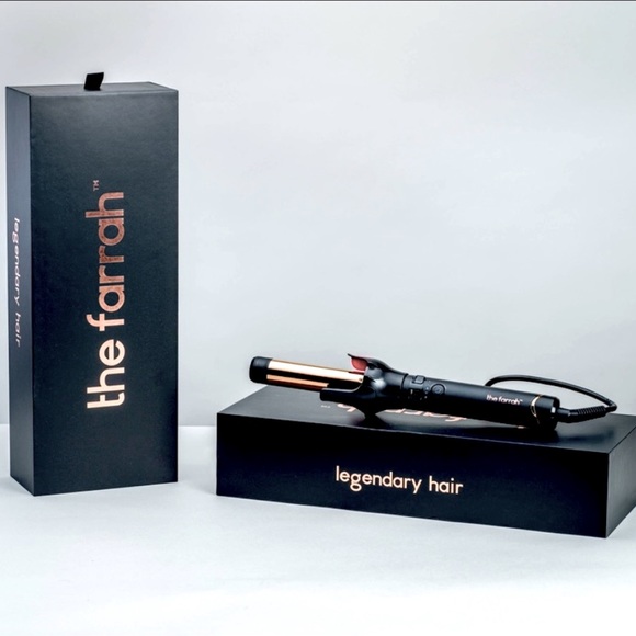 The Farrah Automatic Hair Curling Iron Wand 1 Inch - Picture 1 of 4